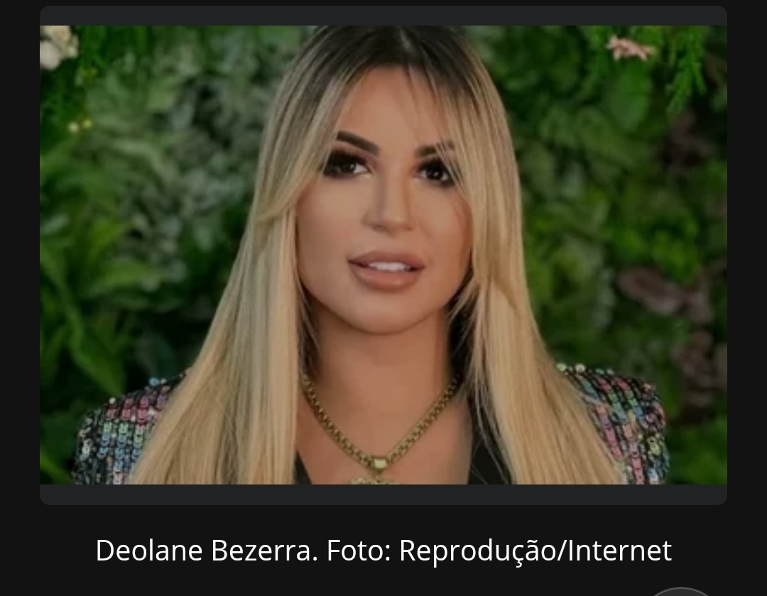 PCC: Deolane Bezerra é presa suspeita de lavar dinheiro para Marcola Segundo as investigações, também são alvo das medidas o irmão de Marcola e dois sobrinhos do criminoso